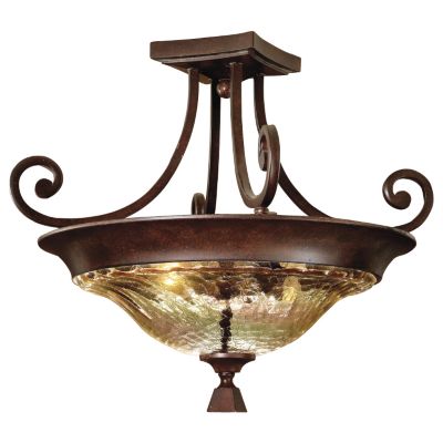 Elba Semi-Flushmount by Uttermost - Starlight Lighting USA and Canada